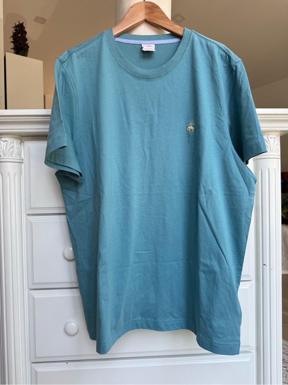 Brooks Brothers 1818 Pima Cotton T-Shirt XL Blue Green
